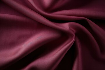 Obraz premium Red satin, linen textiles, jeans fabric curves wave lines background texture for web design , banner , business concept. Generative AI