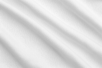 White satin, linen textiles, jeans fabric curves wave lines background texture for web design , banner , business concept. Generative AI - Powered by Adobe