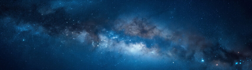 The stars in the night sky symbolize the vastness of the cosmos and the potential of future...