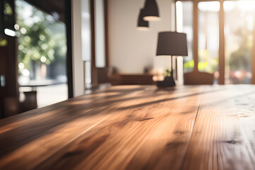table and chairs in a restaurant