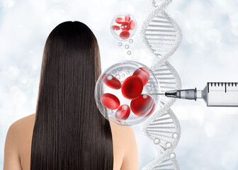 hair treatment concept