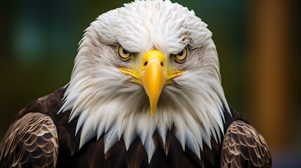 Obraz premium Bald Eagle Staredown