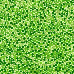 Round lime green small australian seamless pattern