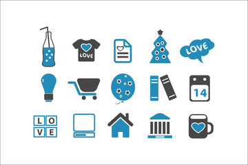 Professional Business Icons Collection for Elegant Designs