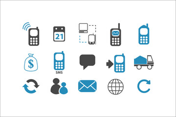 Professional Business Icons Collection for Elegant Designs