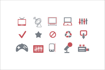 Professional Business Icons Collection for Elegant Designs