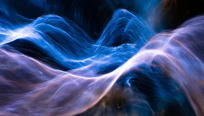 Gardinen abstract wave background © New2023