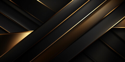 Abstract modern textured gold black carbon fiber with modern luxury futuristic background