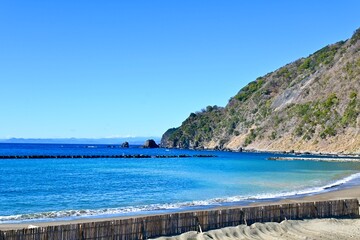 Crystal Beach in West Coast Izu