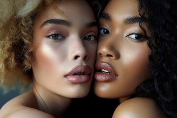 Obraz premium View of diverse ethnicities people