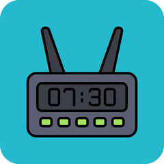 Obraz premium Smart Clock Icon