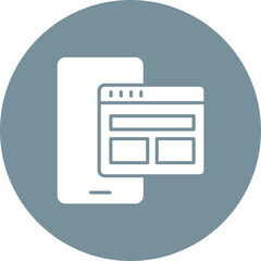 Mobile Web Icon