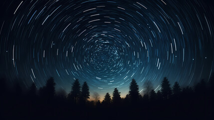 Abstract geometric background, technological lines background and light effects, 3D rendering