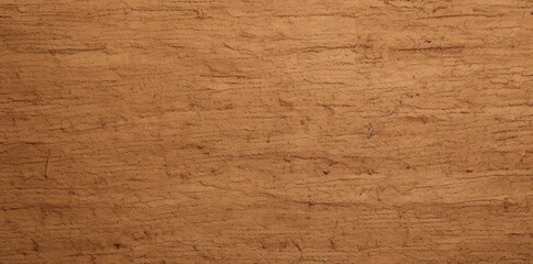 Seamless recycled brown kraft fiber paper background texture.