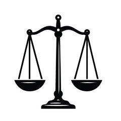 Balance Scale Silhouette