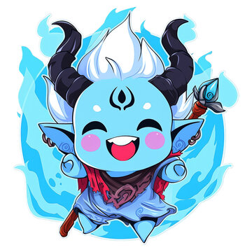 adorable baby monster design image. adorable mascot character