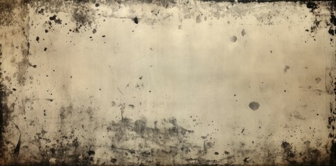 Vintage dark distressed old photo dust, smudges, scratches and film grain background texture - obrazy, fototapety, plakaty