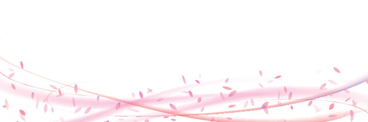 桜　春　花びら　背景	