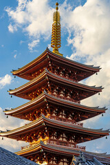 Fototapeta na wymiar pagoda