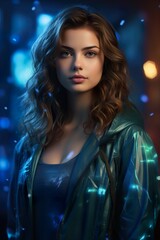 Fototapeta premium portrait of a woman