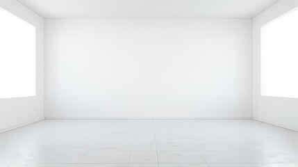 Fototapeta premium minimal empty white background illustration clean simple, space clear, pure pristine minimal empty white background