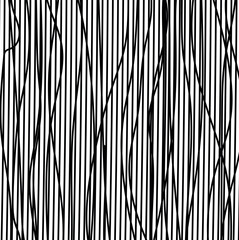 black and white striped background with curvy lines - obrazy, fototapety, plakaty