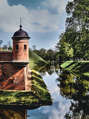 Nesvizh Radziwill Castle, residential castle in Belarus. UNESCO World Heritage