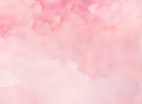 pastel-pink-watercolor-background-features-a-central-blank-space-embracing-minimalism-favored © HYOJEONG