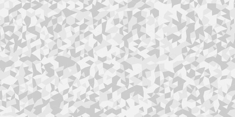 Abstract geometric background vector seamless technology gray and white background. Abstract geometric pattern gray Polygon Mosaic triangle Background, business and corporate background.