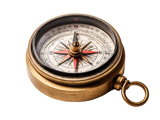 compass isolated on a transparent background