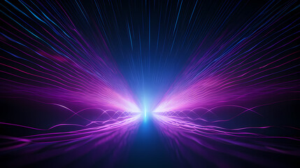 Abstract line art background, technological background