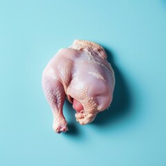 Photo of a fresh raw chicken meat