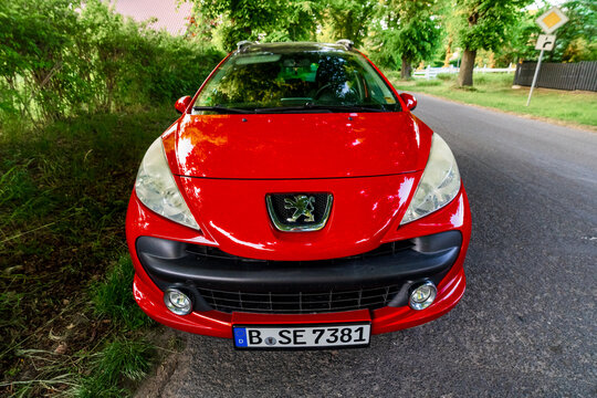 BERLIN - JUNE 04, 2023: Subcompact car Peugeot 207 SW, 2009.