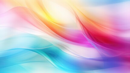 Obraz premium vibrant blur rainbow background illustration abstract gradient, pastel vivid, dreamy soft vibrant blur rainbow background