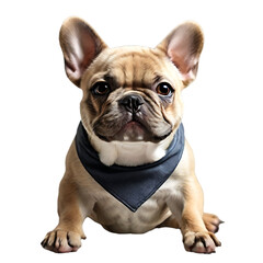 Fototapeta premium French Bulldog isolated on transparent or white background