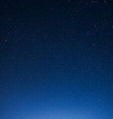 Beautiful night sky with star background