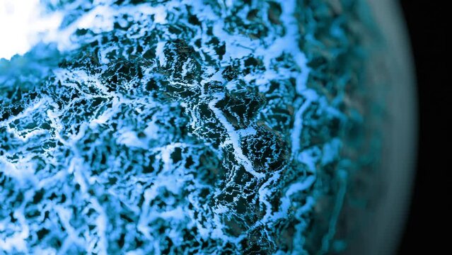  A Star collapsing in a 3D animation .Galaxy Planet Collapsing Stars