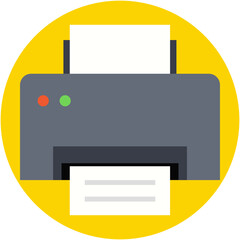 Printer Vector Icon