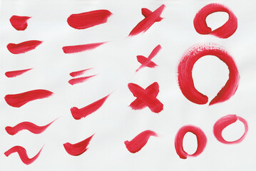 手書きの筆文字素材