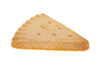 Scottish shortbread isolated