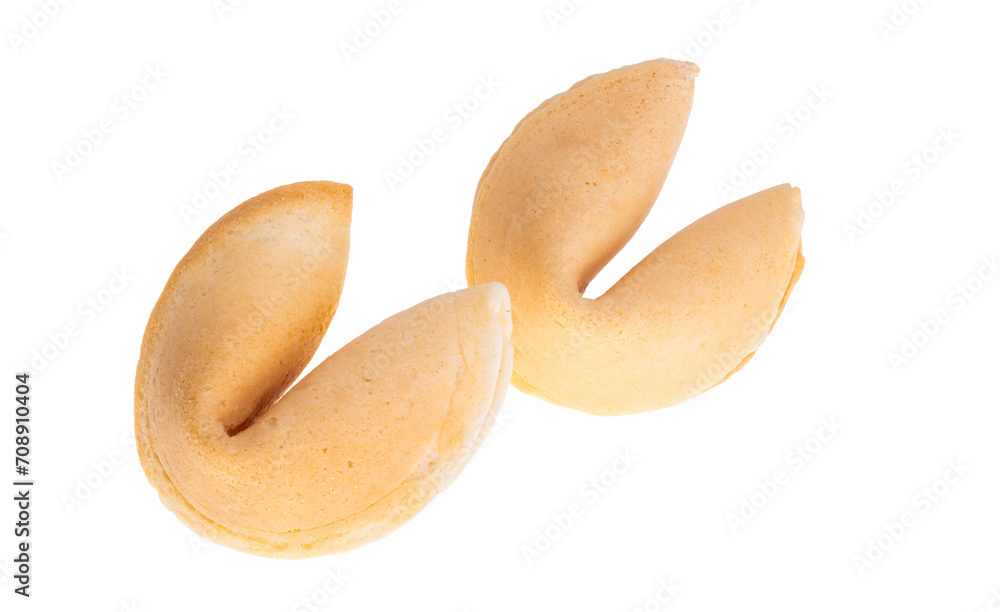 Wall mural fortune cookie isolated