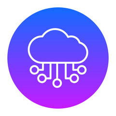 Cloud Network Icon