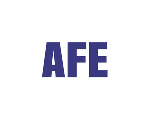 AFE LOGO DESIGN VECTOR TEMPLATE