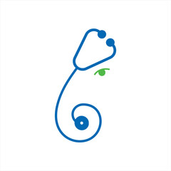 Ganesh Chaturthi - Hospital - Healthcare - Stethoscope - Minimal Illustration - Concept