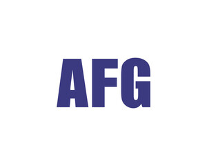 AFG LOGO DESIGN VECTOR TEMPLATE