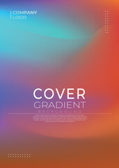 Vector Modern Abstract Gradient Cover Collection for Background template