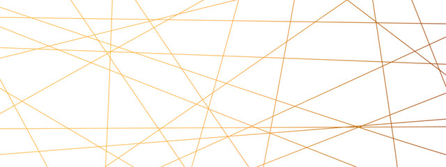 Abstract luxury seamless premium shiny golden random chaotic square and triangle lines on transparent background. Vector, illustration