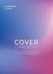 Obraz premium Vector Modern Abstract Gradient Cover Collection for Background template