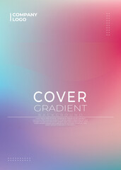 Vector Modern Abstract Gradient Cover Collection for Background template