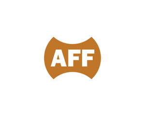 AFF LOGO DESIGN VECTOR TEMPLATE